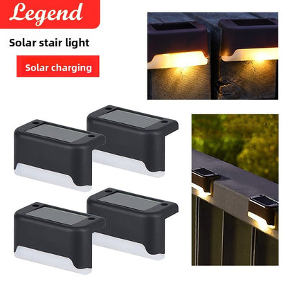 Solar step lamp