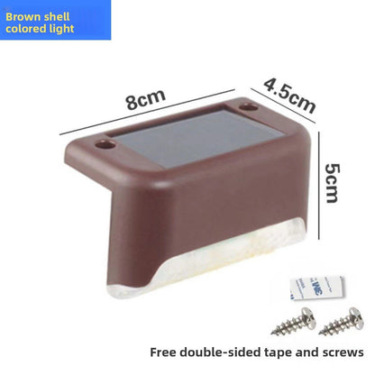 Solar step lamp