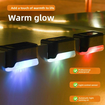 Solar step lamp