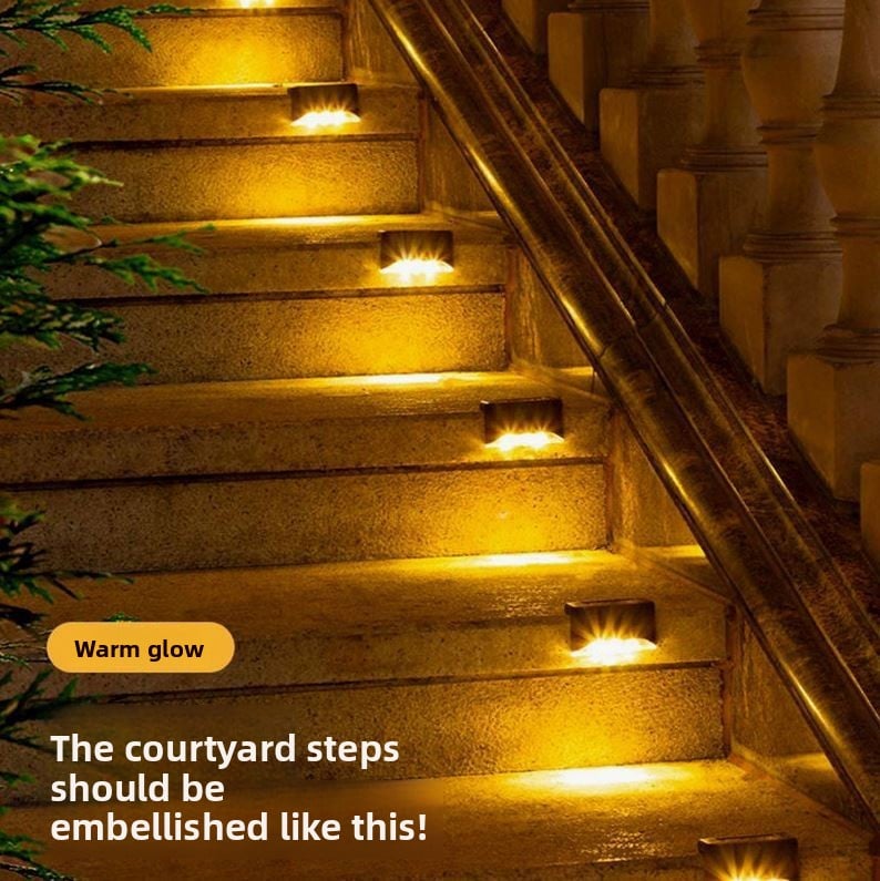 Solar step lights