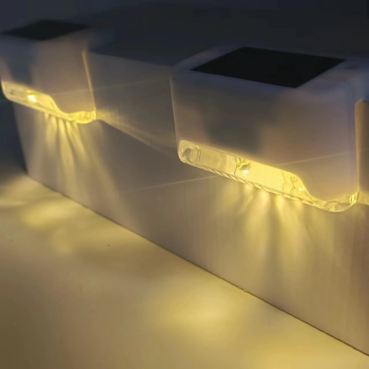 Solar step lights