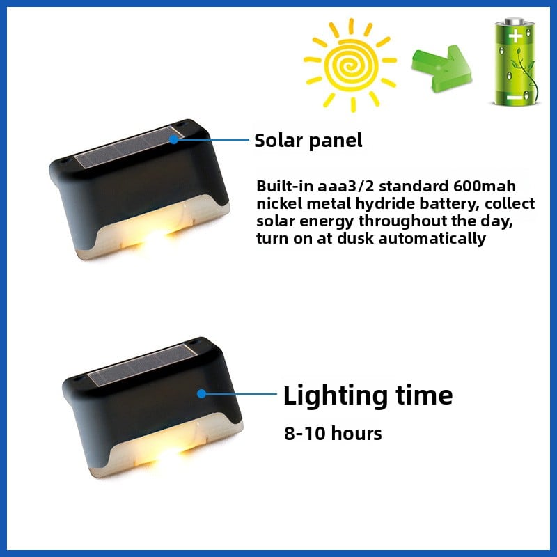 Solar step lights