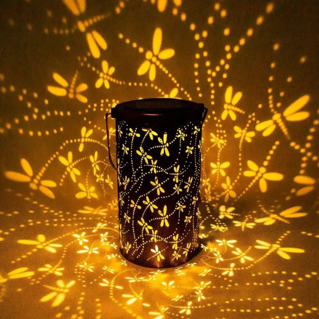 Solar Sunflower Butterfly Garden Lamp