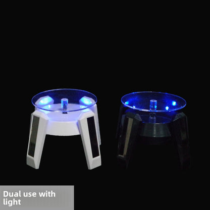 solar turntable display