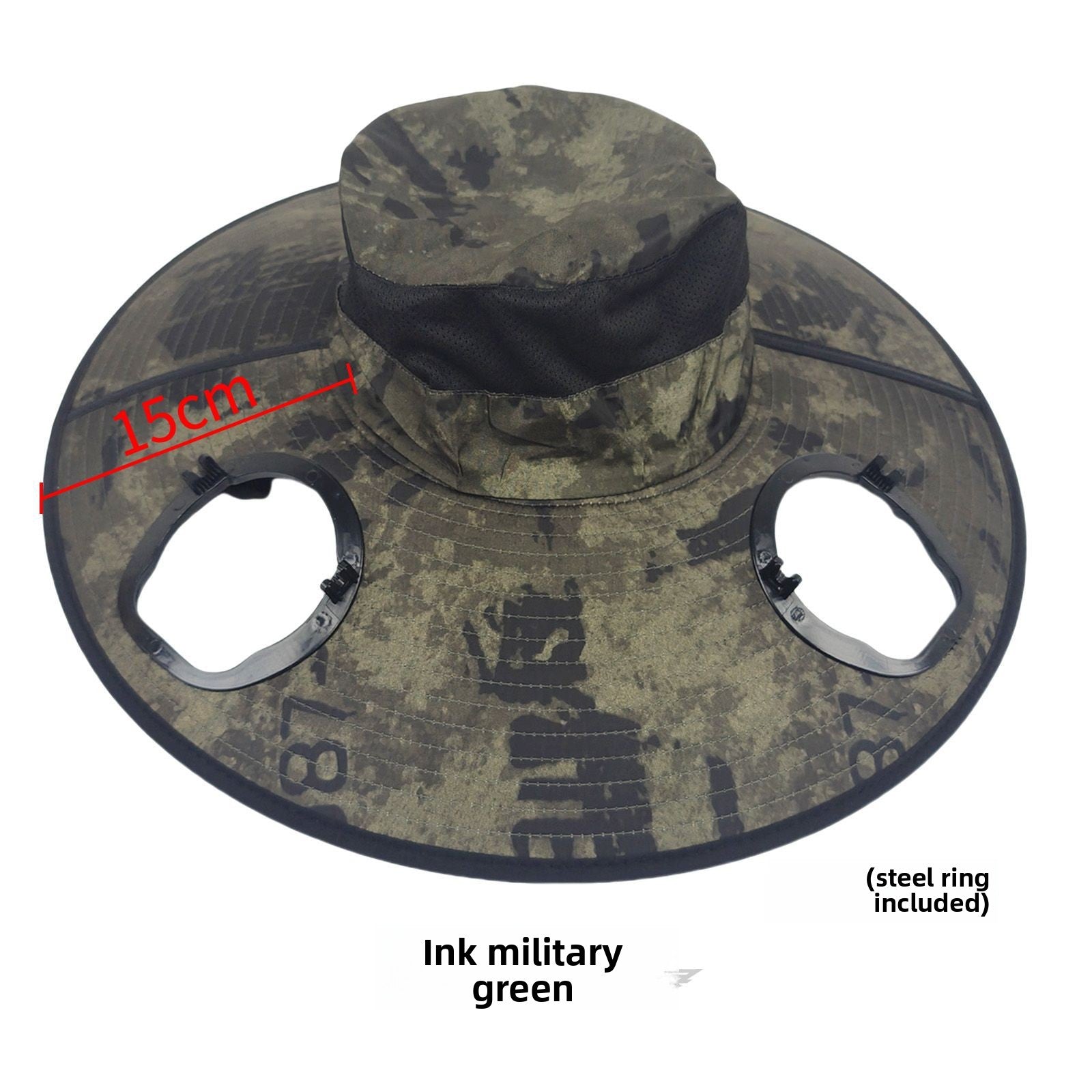 Solar USB Charging Spray Fan Hat with Sun Protection