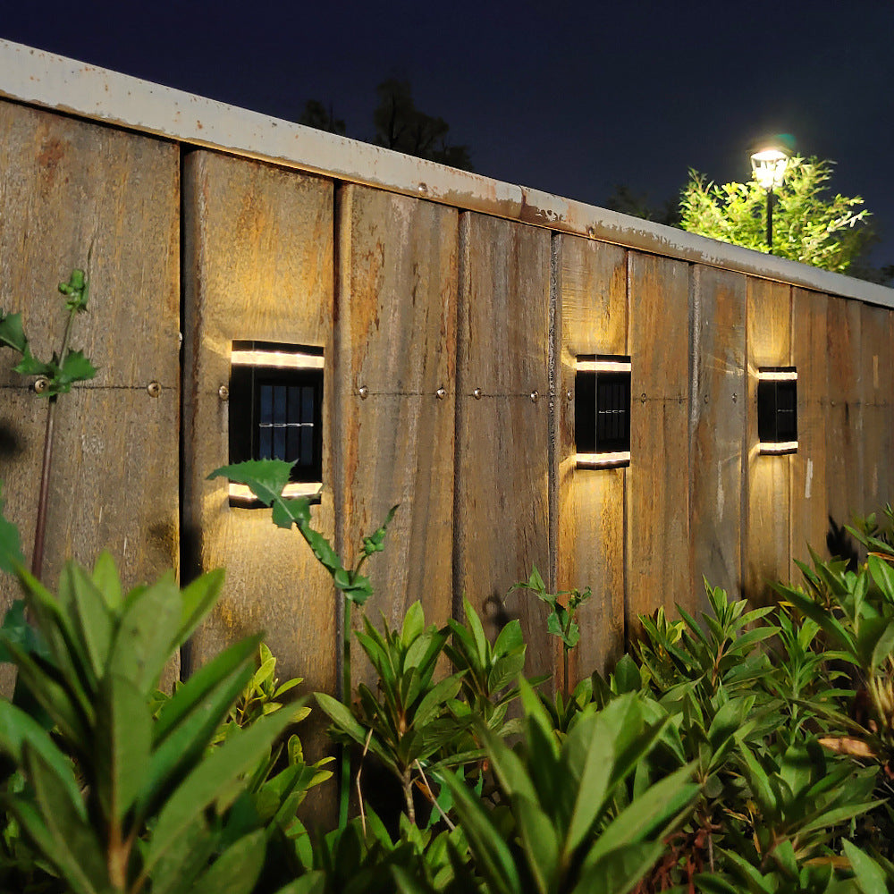 Solar wall lamp