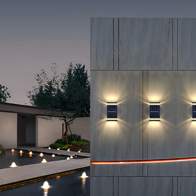 Solar wall lamp