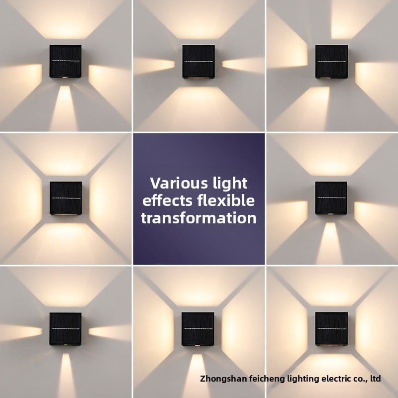 Solar wall lamp