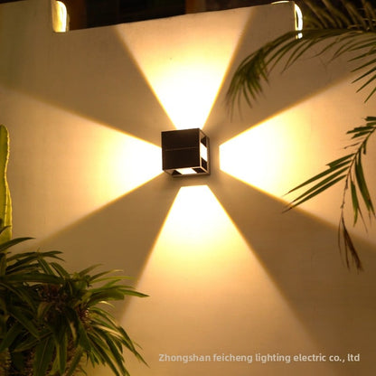 Solar wall lamp