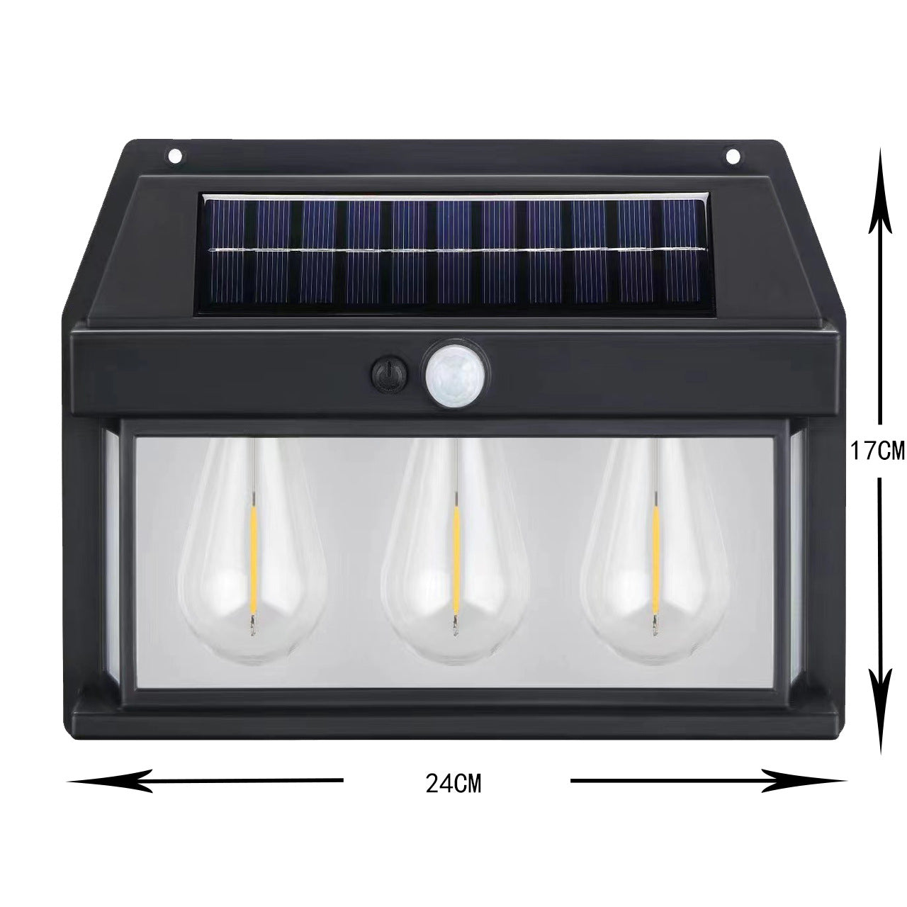 solar wall lamp