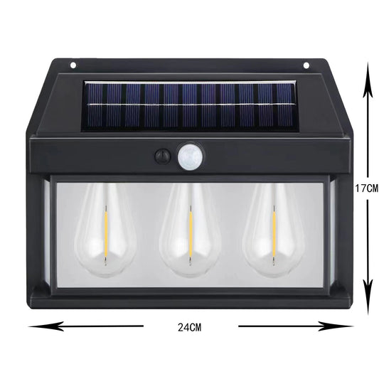 solar wall lamp