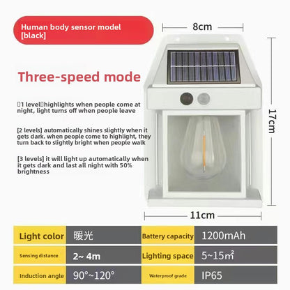 solar wall lamp