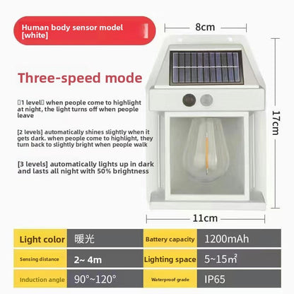 solar wall lamp