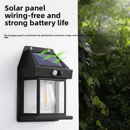 solar wall lamp