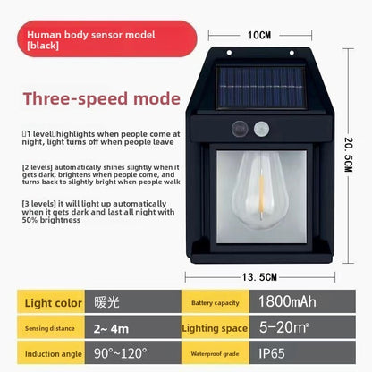solar wall lamp