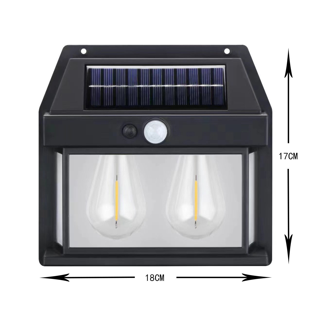 solar wall lamp