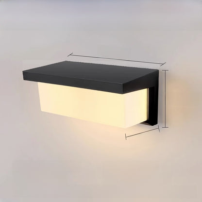Solar wall light