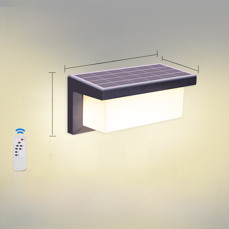 Solar wall light