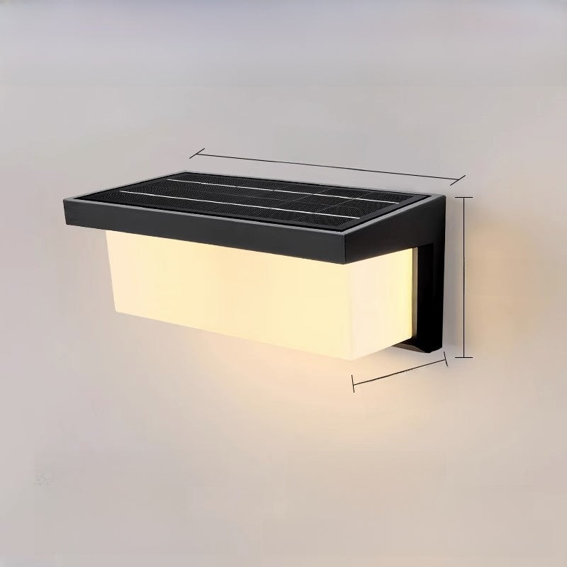 Solar wall light