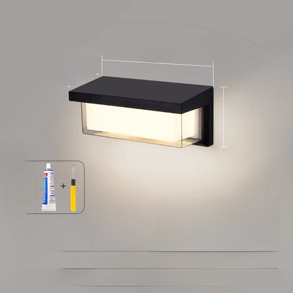 Solar wall light
