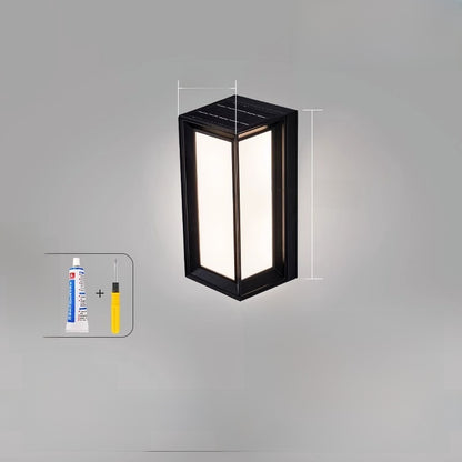 Solar wall light