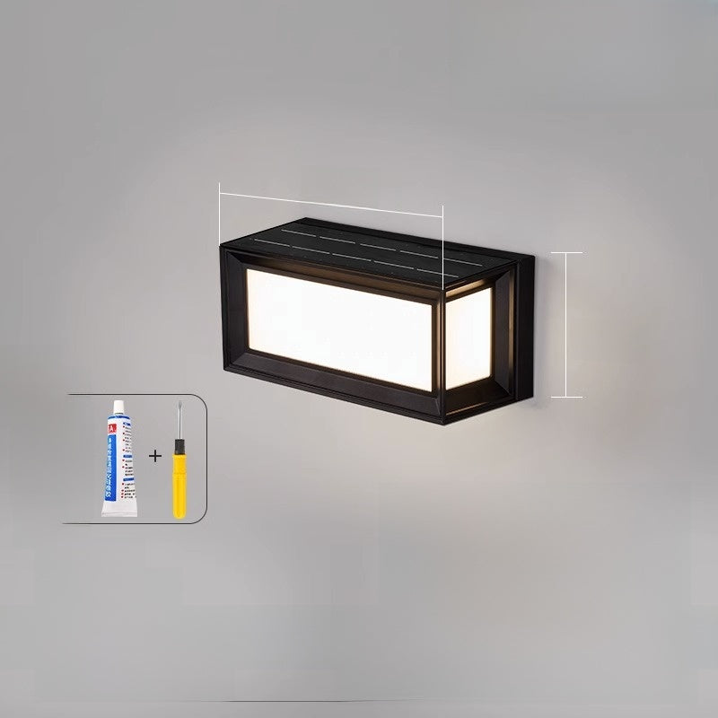 Solar wall light
