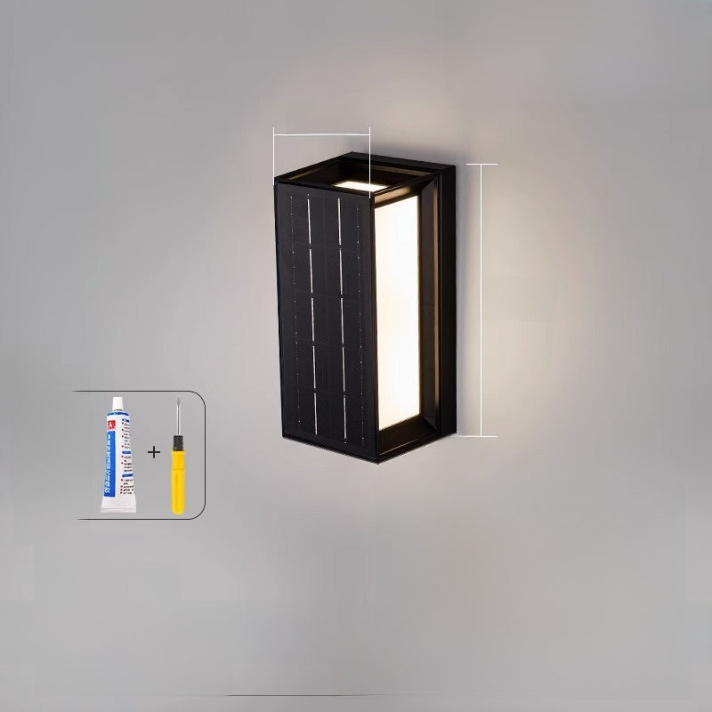 Solar wall light