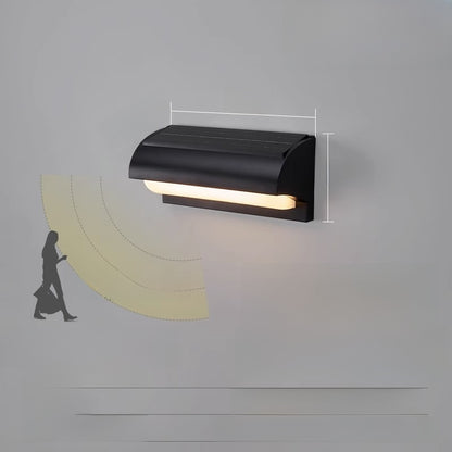 Solar wall light
