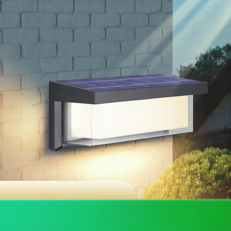 Solar wall light