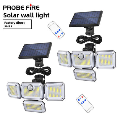 Solar wall light