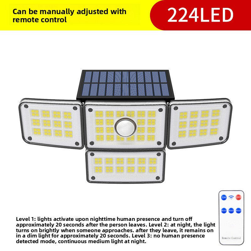 Solar wall light
