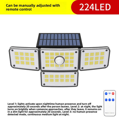 Solar wall light
