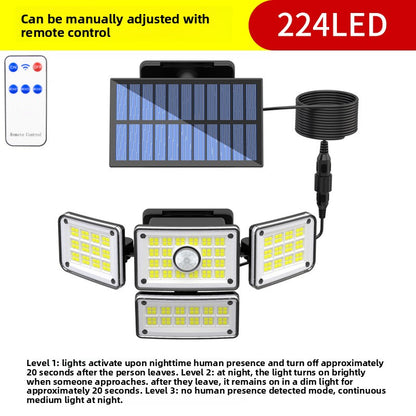 Solar wall light