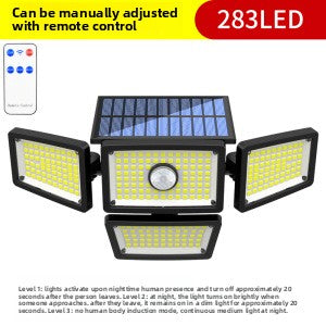 Solar wall light