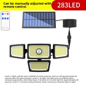 Solar wall light