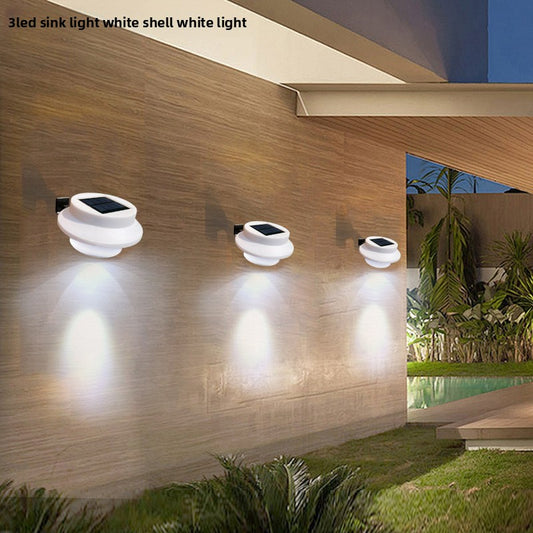 solar wall light