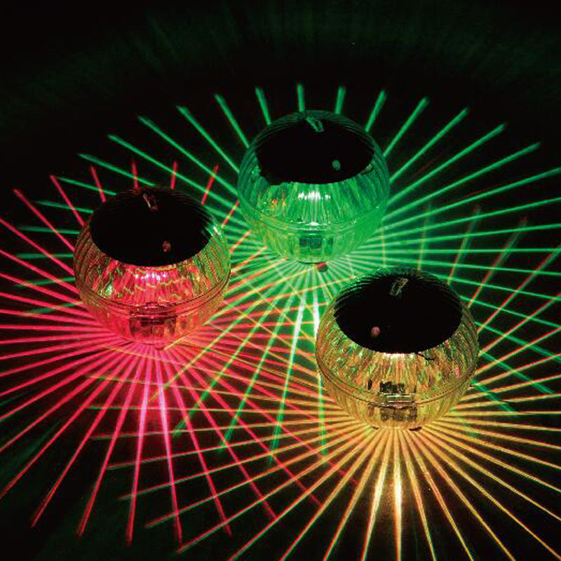 Solar Water Float Lamp, Pool Float Lamp, Magic Ball Lamp, Creative Ball Colored Light, Bathtub Pool Projection Lamp