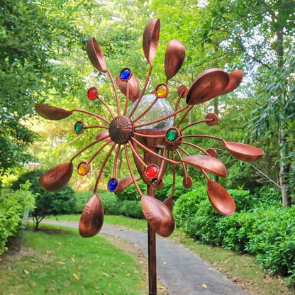 Solar Wind Spinner Stake