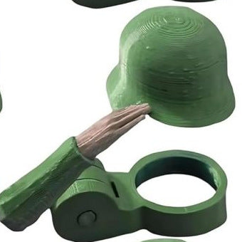 Soldier Salute Beer Bottle Helmet