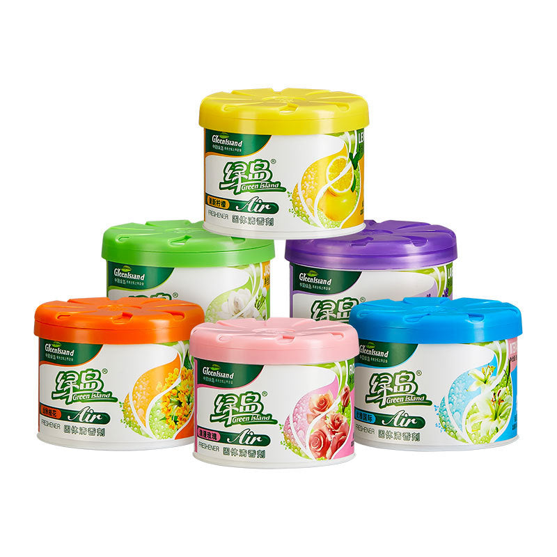 Solid balm air freshener