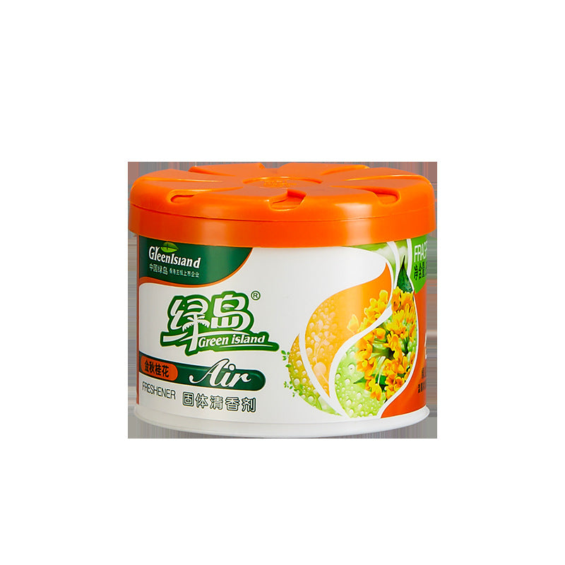 Solid balm air freshener
