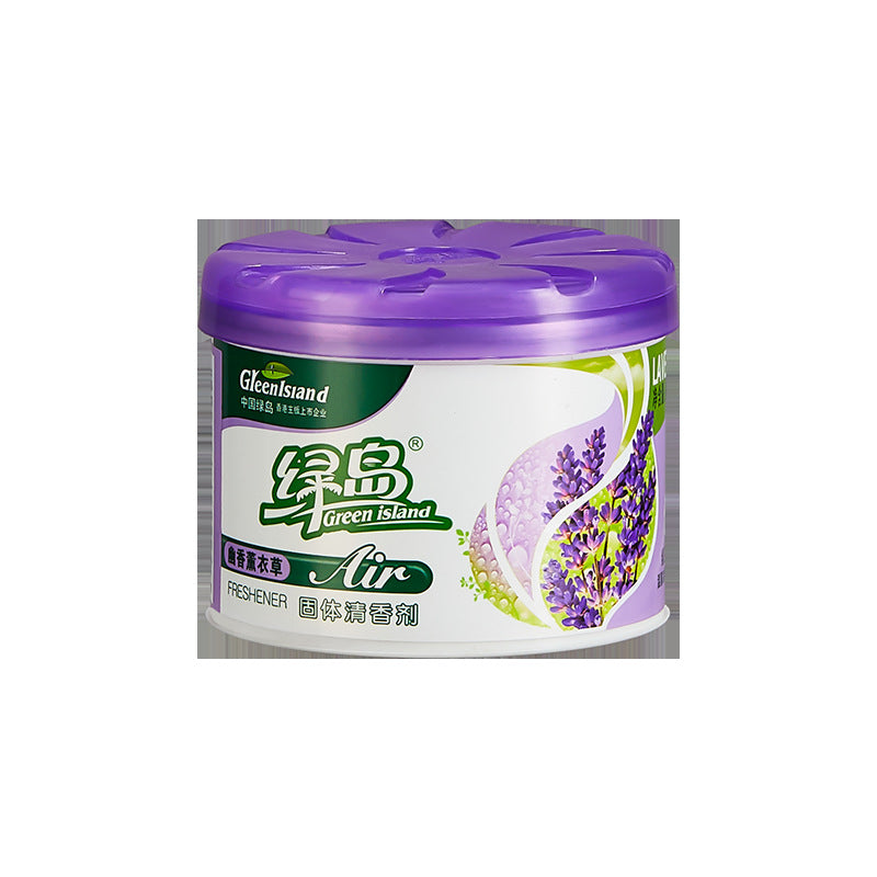 Solid balm air freshener