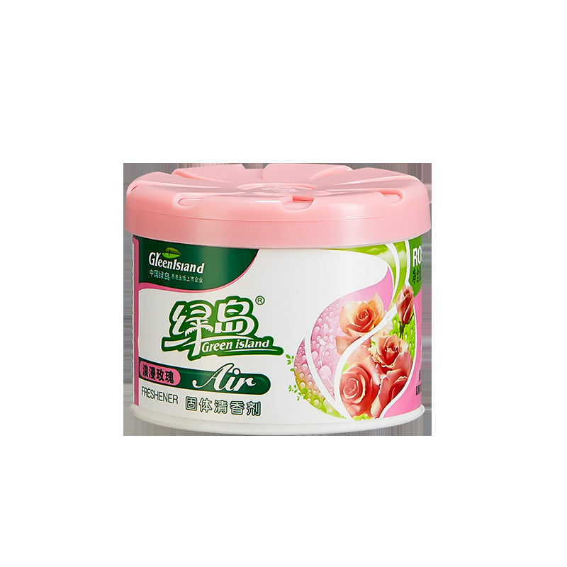 Solid balm air freshener