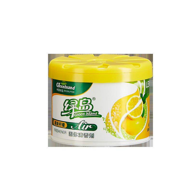 Solid balm air freshener