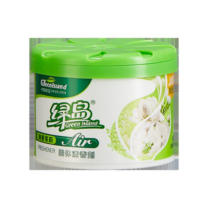 Solid balm air freshener