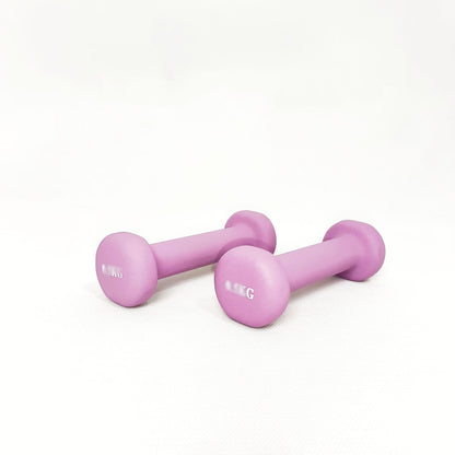 Solid cast iron dumbbell