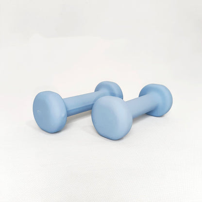 Solid cast iron dumbbell