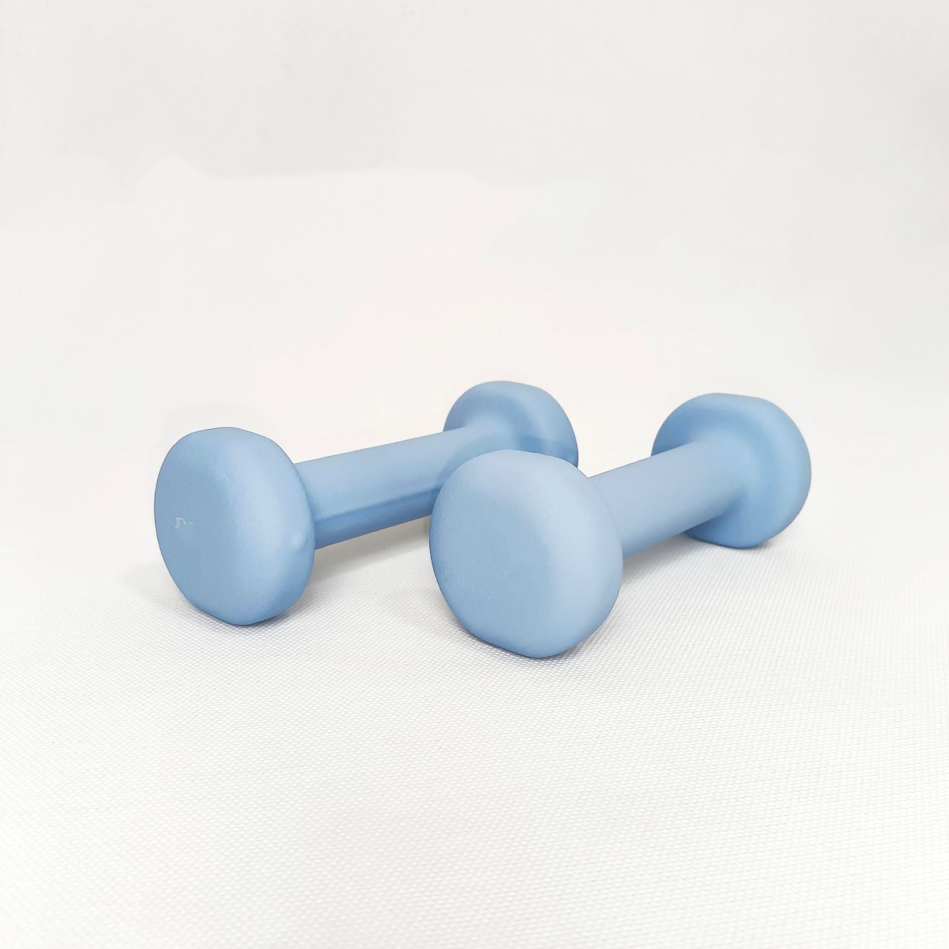 Solid cast iron dumbbell