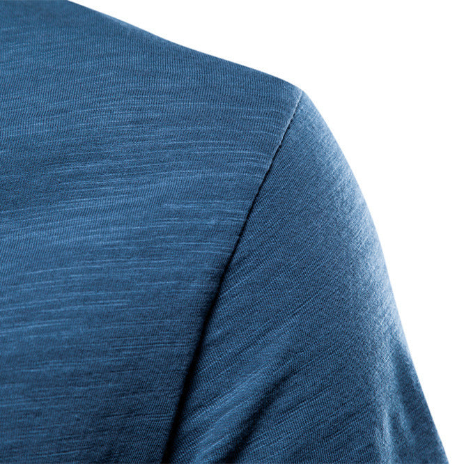 Solid Color Bamboo Cotton Short Sleeve