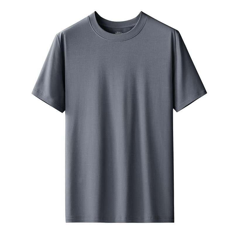 Solid-color base shirt